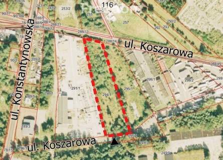 Działka pod działalność gospodarczą w Zgierzu