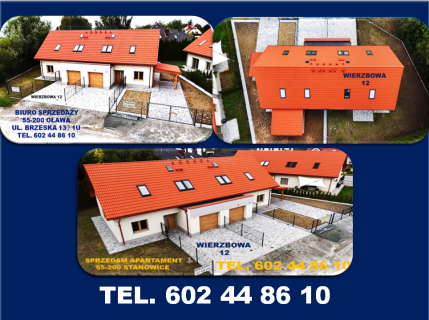 Mieszkanie bezczynszowe-Stanowice k Oławy - stan deweloprski