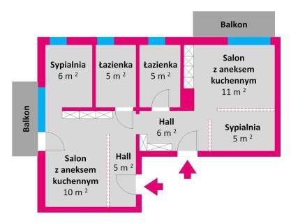 Gotowiec inwestycyjny - 2 pak mieszkaniowy