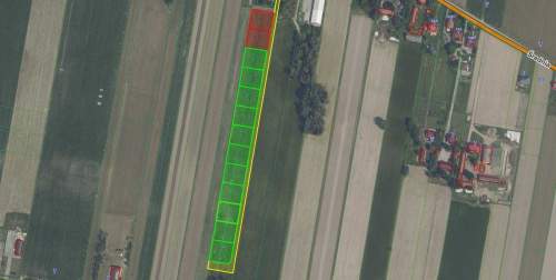 Działki budowlane 1000 m WZ projekt domu