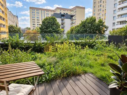 3-pok. apartament z prywatnym ogrodem na tarasie