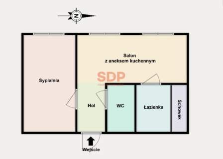 Mieszkanie z charakterem 2 pokoje Gotowe do wprowadzenia