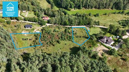 Działka budowlana 1214 m , Koleczkowo, Las i rzeka