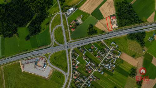 Działka inwestycyjna przy S8