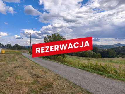 Działka rolno-budowlana z WZ Jurków - gm. Czchów