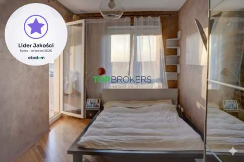 Przestronne 3 pokoje, ogród zimowy, balkon