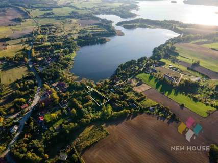 Działka z widokiem na Jezioro Luterskie i własnym dostępem do...