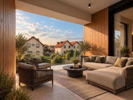 Dwupoziomowy apartament 114 m z tarasem