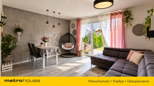 NOWOCZESNY DOM Z OGRODEM 80 m 3 SYPIALNIE