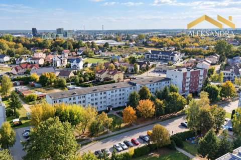 2 pokoje z dużym balkonem i widokiem na miasto Świetna l