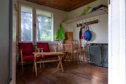 Działka ROD 298 m z murowanym domkiem ul. Bukowska 235