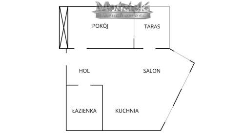 Przestronne 2 pokoje Kabaty blisko metra