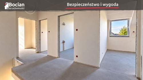 Nowoczesny bliźniak w stanie deweloperskim-Banino