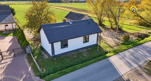 Urokliwy mały domek na wsi Dziewiątle, cisza, sp