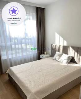 Salon z aneksem i 2 pokoje, balkon, garaż