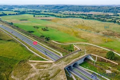 Duża działka rolna nad rzeką Łeba 