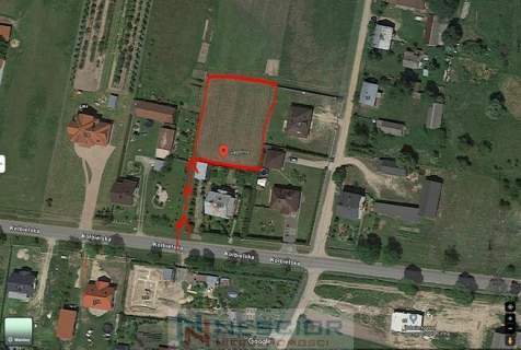 Działka budowlana pow. 1002 m2 - MPZP