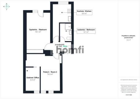 Lublin Centrum 60 m 2 pokoje biuro