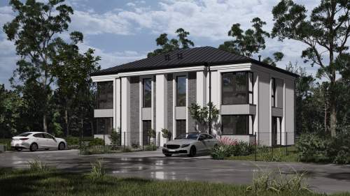 Dom, dwulokalowy - Wieliszew ul. Podgórna 110,90m2