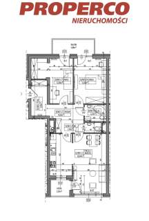 Mieszkanie 3pok., 71,28 m2, ul. Klonowa