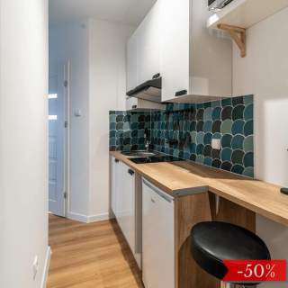 Jasna kawalerka, pet-friendly - Górnych Wałów 4
