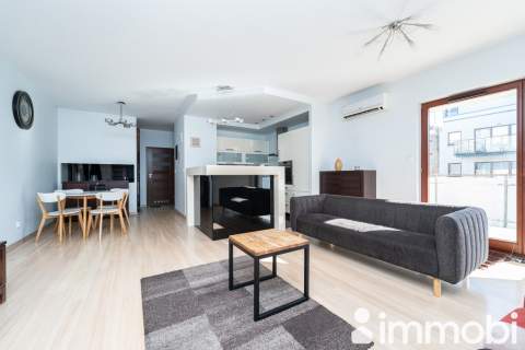 3-pokojowy apartament z klimatyzacją w Wilanowie 