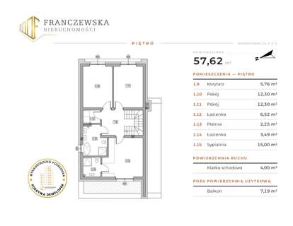 Skrajny segment 137m , Dąbrowica, 0% prowizji