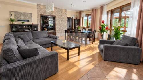 Dom wolnostojący 266 m2 Działka 4 723 m2 pod działalność Obór