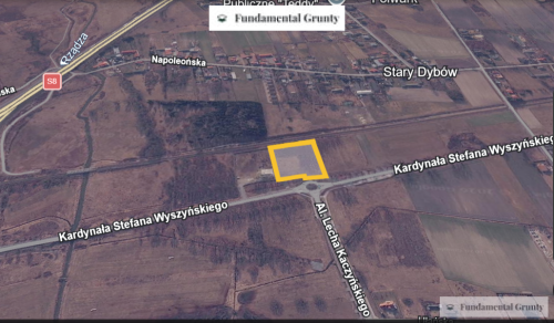 Działka pod halę lub produkcję, MPZP P/U, 0,9 km do S8, asfalt,...