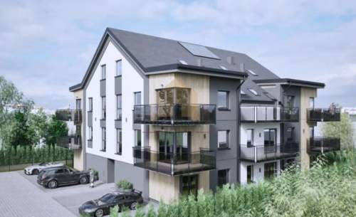 Nowoczesny apartamentowiec blisko natury