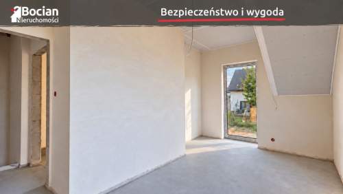 Nowoczesny bliźniak w stanie deweloperskim-Banino