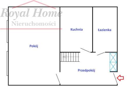 Przestronne z potencjałem 1 pok. przy Rynku.