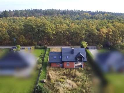 Dom przy lesie Działka 2210 m Ruchenna
