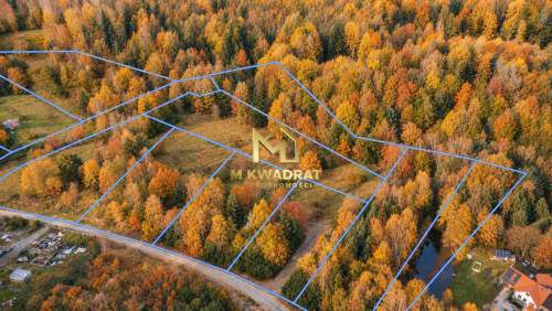 Działka nad jeziorem na Kaszubach - Huta Dolna