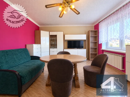 3 pokoje antresola, duża loggia, 51.5, Żabiniec