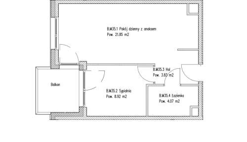 Apartament nad Motławą Balkon Kameralna inwestycja