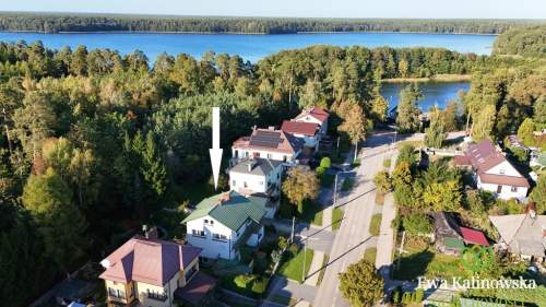 Dom przy lesie, tylko 150 m od jeziora Białego