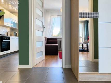 3 pokoje umeblowane Piękny widok Balkon, piwnica