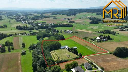 Siedlisko 3,30 ha pod agroturystykę, stolarnię T