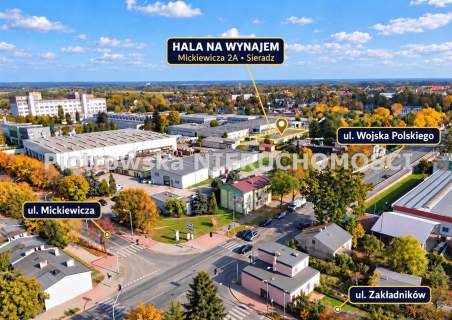 Magazyn do wynajęcia, 1154,5 m2, Sieradz