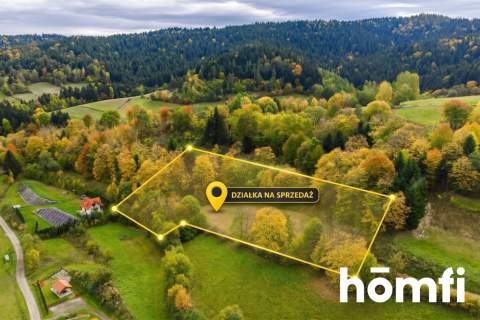 Działka budowlana z widokiem na Jezioro Solińskie
