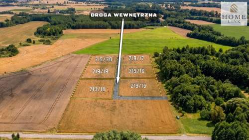 Tylko 6-dużych działek w otoczeniu natury.