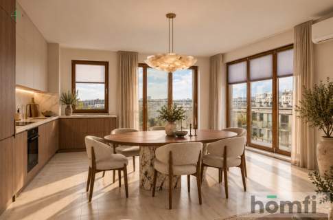 APARTAMENT 122 m2 z tarasem na dachu Jasień