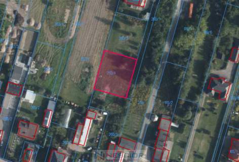 Działka budowlana 860 m2 - Grabianów