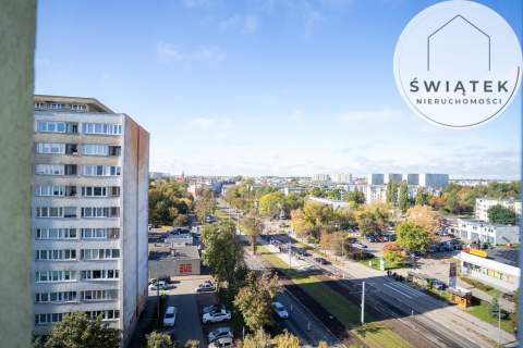 Kościuszki 2 pokoje loggia 35,60 m 8 piętro