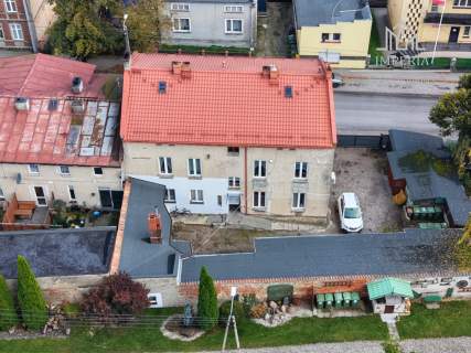 3 pokoje z balkonem, garażem i piwnicą Centrum Skarszew
