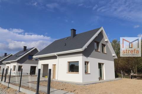 Dom Nr 6 Wolnostojący z garażem w bryle 
