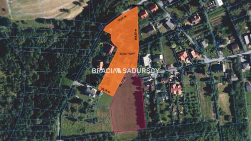Brzozówka, gm. Zielonki 1,1ha media
