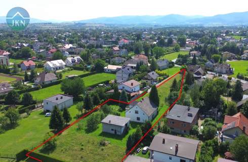 3 719 m centrum Łodygowic, pod inwestycję