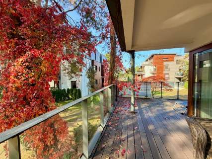 Apartament z dużym tarasem nad Zegrzem